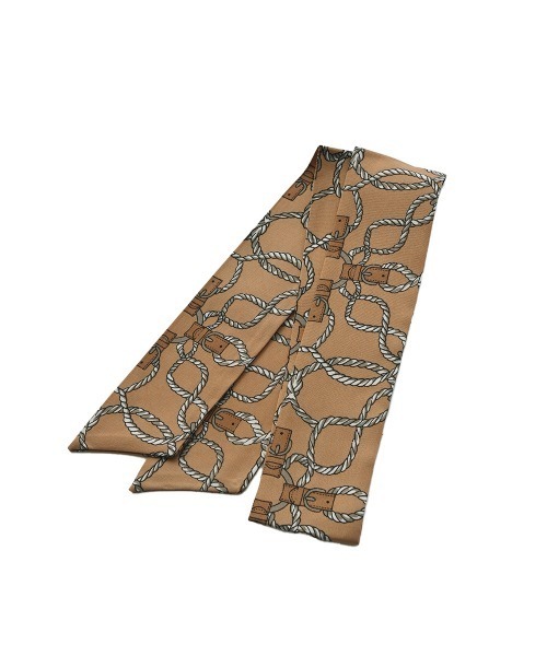 marjour(マージュール)の「ROPE TWILLY(バンダナ/スカーフ・レディース・オフホワイト/ベージュ・FREE)」の12枚目の写真