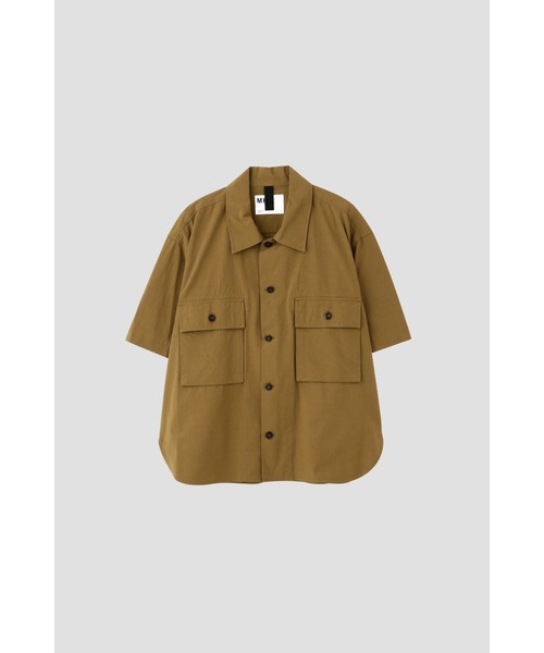 MHL.(エムエイチエル)の「WASHED COTTON SHIRTING(シャツ/ブラウス・メンズ・グレー/オリーブ/ホワイト・SMALL/MEDIUM/LARGE)」の13枚目の写真