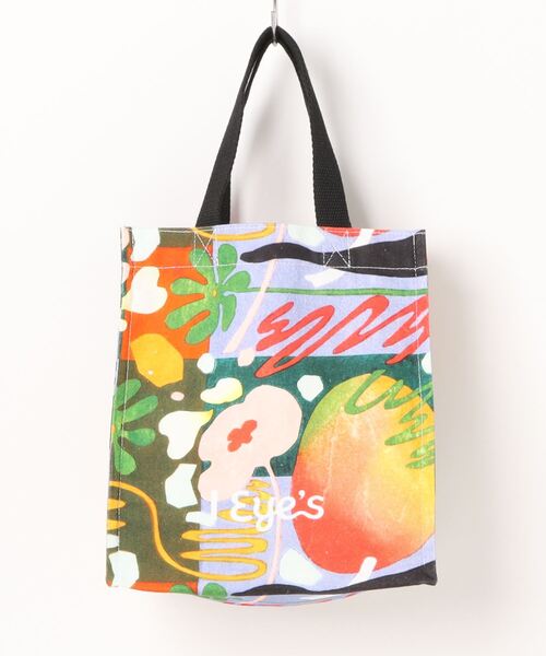 I Eye's（アイアイズ）の「IEミニトート（トートバッグ・レディース・ブラック/ブルー/グリーン/ライム/ライトグリーン/パープル・FREE）」の5枚目の写真