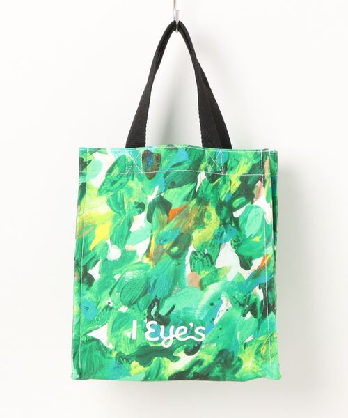 I Eye's（アイアイズ）の「IEミニトート（トートバッグ・レディース・ブラック/ブルー/グリーン/ライム/ライトグリーン/パープル・FREE）」の3枚目の写真