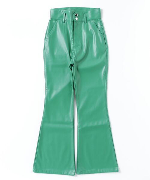 byYOUANCE（バイユアンス）の「ﾊｲｳｴｽﾄﾌﾚｱﾊﾟﾝﾂ（その他パンツ・レディース・グリーン・SMALL/MEDIUM）」の7枚目の写真