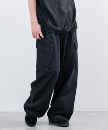 re_k by JUNRED | re_k by JUNRED / オーバーワイドカーゴデニムパンツ(デニムパンツ)