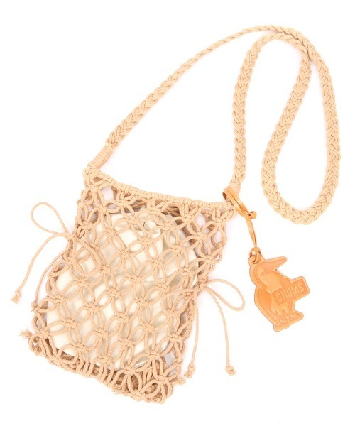CHUMS（チャムス）の「【CHUMS/チャムス】 Knitting Rope Shoulder Bag（ショルダーバッグ・メンズ・ナチュラル/ベージュ・FREE）」の2枚目の写真