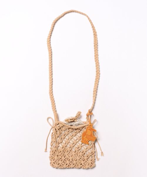 CHUMS（チャムス）の「【CHUMS/チャムス】 Knitting Rope Shoulder Bag（ショルダーバッグ・メンズ・ナチュラル/ベージュ・FREE）」の11枚目の写真