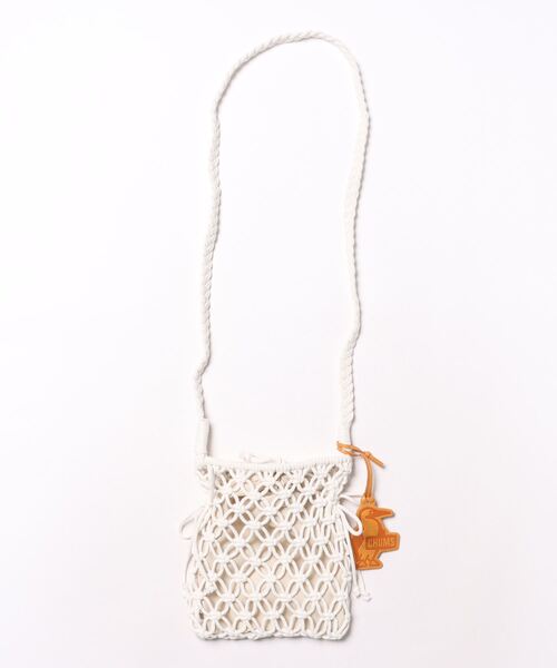 CHUMS（チャムス）の「【CHUMS/チャムス】 Knitting Rope Shoulder Bag（ショルダーバッグ・メンズ・ナチュラル/ベージュ・FREE）」の12枚目の写真