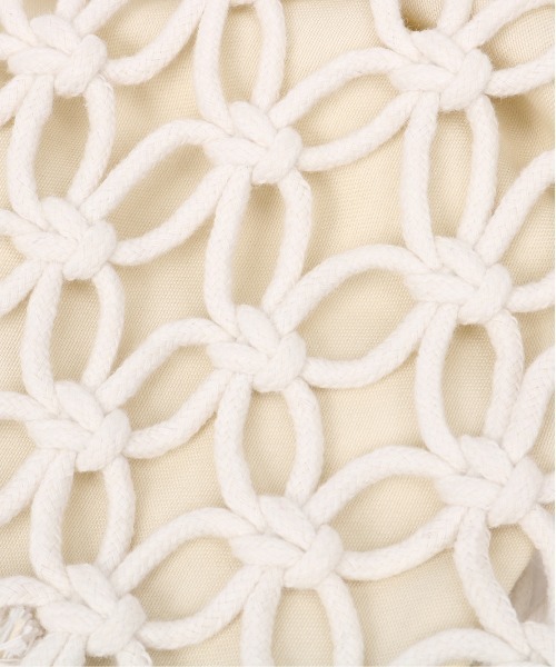 CHUMS（チャムス）の「【CHUMS/チャムス】 Knitting Rope Shoulder Bag（ショルダーバッグ・メンズ・ナチュラル/ベージュ・FREE）」の10枚目の写真