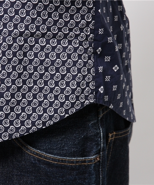 Desigual（デシグアル）の「「Desigual/デシグアル」クレイジーパターンチェックシャツ（シャツ/ブラウス・メンズ・ネイビー・LARGE/MEDIUM/SMALL/XX-LARGE/X-LARGE）」の9枚目の写真