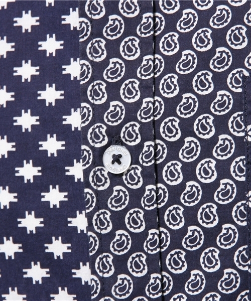 Desigual（デシグアル）の「「Desigual/デシグアル」クレイジーパターンチェックシャツ（シャツ/ブラウス・メンズ・ネイビー・LARGE/MEDIUM/SMALL/XX-LARGE/X-LARGE）」の11枚目の写真