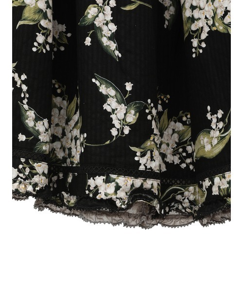 PINK HOUSE（ピンクハウス）の「すずらんプリントスカート（スカート・レディース・ピンク/ベージュ/ブルー/ブラック・フリー）」の17枚目の写真