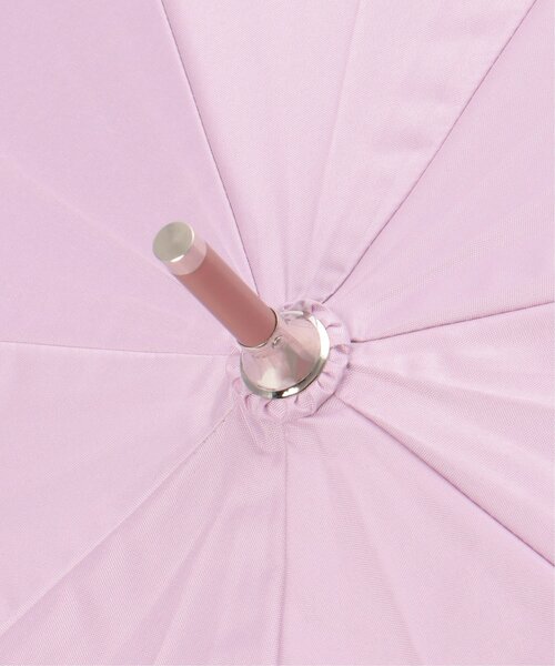 LBC(エルビーシー)の「ラウンドフリル 遮光 日傘(長傘・レディース・グレー/ピンク・FREE)」の11枚目の写真
