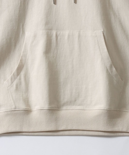 JEMORGAN（ジェーイーモーガン）の「JEMORGAN/ジェーイーモーガン ミニワッペン ビッグシルエット 半袖Tパーカー フーディー レディース メンズ（パーカー・メンズ・オフホワイト/ブラック/カーキ/ピンク/ライトグレー/ベージュ/ネイビー・L/XL/M）」の19枚目の写真