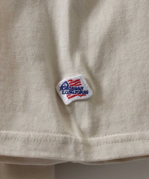 JEMORGAN（ジェーイーモーガン）の「JEMORGAN/ジェーイーモーガン ミニワッペン ビッグシルエット 半袖Tパーカー フーディー レディース メンズ（パーカー・メンズ・オフホワイト/ブラック/カーキ/ピンク/ライトグレー/ベージュ/ネイビー・L/XL/M）」の18枚目の写真