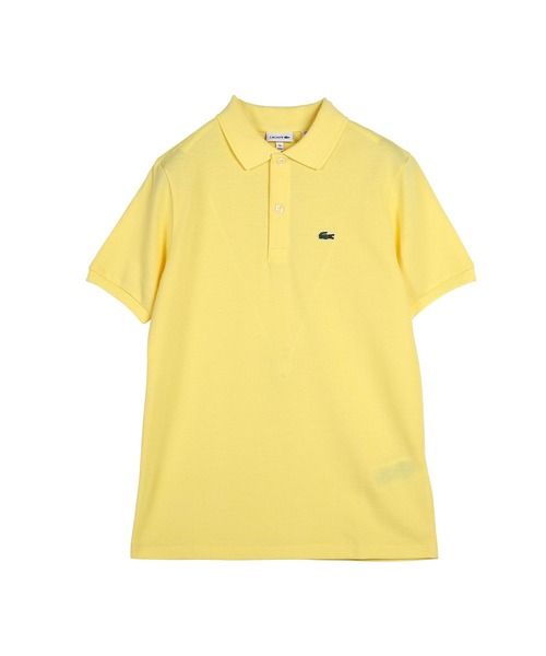 LACOSTE(ラコステ)の「LACOSTE ラコステ CLASSIC PIQUE POLO 半袖ポロシャツ(Tシャツ/カットソー・レディース・ネイビー/イエロー/グリーン/ブラック/ホワイト・XS/MEDIUM/SMALL)」の5枚目の写真