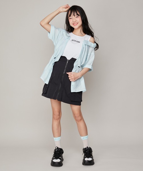 新品タグ付　JENNI❤️ツィード柄　アンサンブル　150cm 新品タグ付 JENNI️ツィード柄 アンサンブル 150cm