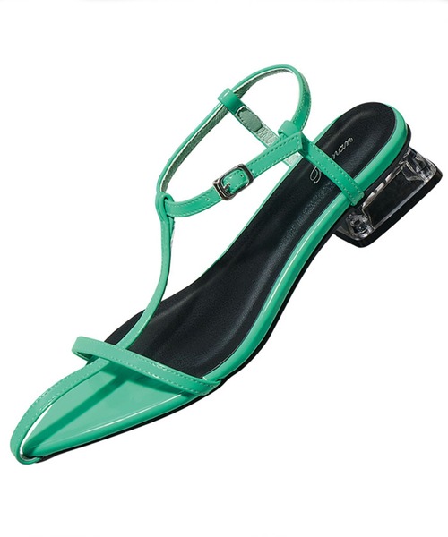 RANAN(ラナン)の「Tストラップサンダル(サンダル・レディース・ターコイズブルー/ブラウン系その他/ブラック/ホワイト・LL/M/L/S)」の6枚目の写真