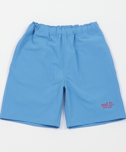 and D. petit main（アンドディープティマイン）の「【水陸両用】デイリーカラーショートパンツ（その他パンツ・キッズ・エメラルド/ベビーピンク/カーキ/ブラック/スカイブルー/パープル/ベージュ/ネイビー/ライトベージュ/マルチ・120cm/150cm/100cm/130cm/110cm/140cm）」の6枚目の写真
