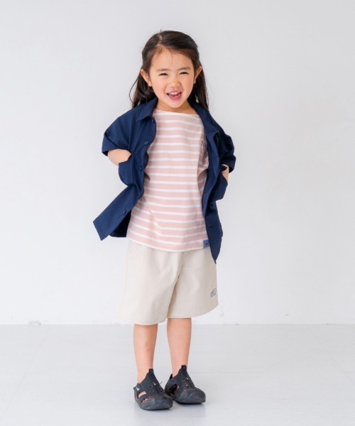 and D. petit main（アンドディープティマイン）の「【水陸両用】デイリーカラーショートパンツ（その他パンツ・キッズ・エメラルド/ベビーピンク/カーキ/ブラック/スカイブルー/パープル/ベージュ/ネイビー/ライトベージュ/マルチ・120cm/150cm/100cm/130cm/110cm/140cm）」の11枚目の写真