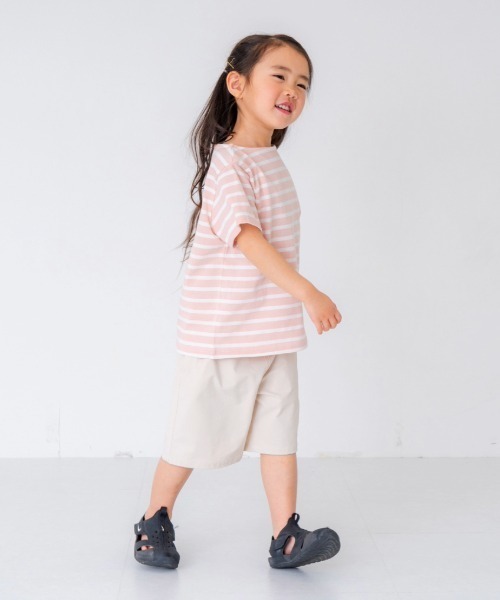 and D. petit main（アンドディープティマイン）の「【水陸両用】デイリーカラーショートパンツ（その他パンツ・キッズ・エメラルド/ベビーピンク/カーキ/ブラック/スカイブルー/パープル/ベージュ/ネイビー/ライトベージュ/マルチ・120cm/150cm/100cm/130cm/110cm/140cm）」の12枚目の写真