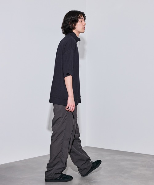 JUNRED(ジュンレッド)の「ハーフジップルーズプルオーバー(Tシャツ/カットソー・メンズ・オレンジ/チャコールグレー/グリーン系その他2/ホワイト系その他・M/S/L)」の17枚目の写真