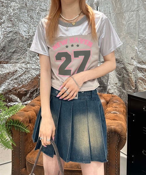 EG メッシュ Tシャツ glimmer 4.4oz 速乾 リンガー ドライTシャツ スポーツTシャツ