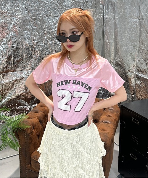セール】メッシュユニフォームピチT（Tシャツ/カットソー）｜sedacle