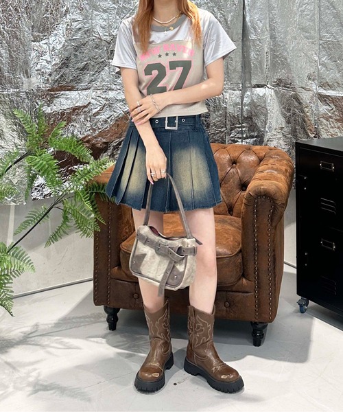 sedacle girl（セダクルガール）の「メッシュユニフォームピチT（Tシャツ/カットソー・レディース・ブラック/ピンク/シルバー・SMALL/MEDIUM）」の19枚目の写真