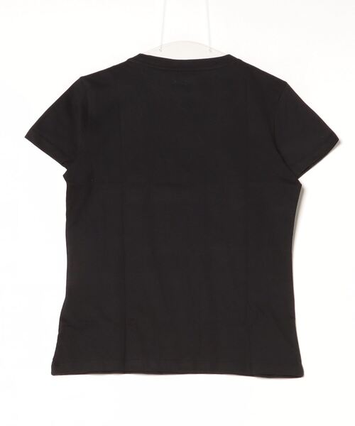 TOMMY HILFIGER(トミーヒルフィガー)の「ベーシッククルーネックTシャツ(Tシャツ/カットソー・レディース・ホワイト/ネイビー/ブラック・LARGE/MEDIUM/SMALL)」の11枚目の写真