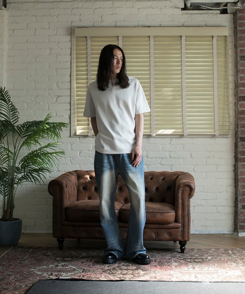 aimoha（アイモハ）の「【aimoha neo】CUPRA ANTI-WRINKLE TEE（サイズ1.2.3.4） (SS)（Tシャツ/カットソー・メンズ・ダークグレー/ダークベージュ/ライトグレー/ブラック・1/2/3/4）」の22枚目の写真