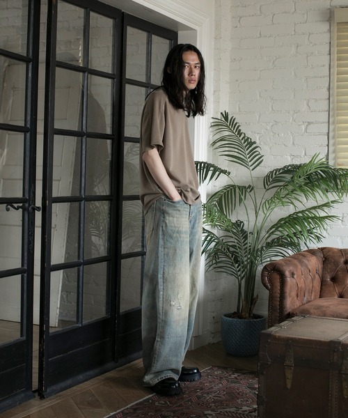 aimoha（アイモハ）の「【aimoha neo】CUPRA ANTI-WRINKLE TEE（サイズ1.2.3.4） (SS)（Tシャツ/カットソー・メンズ・ダークグレー/ダークベージュ/ライトグレー/ブラック・1/2/3/4）」の15枚目の写真