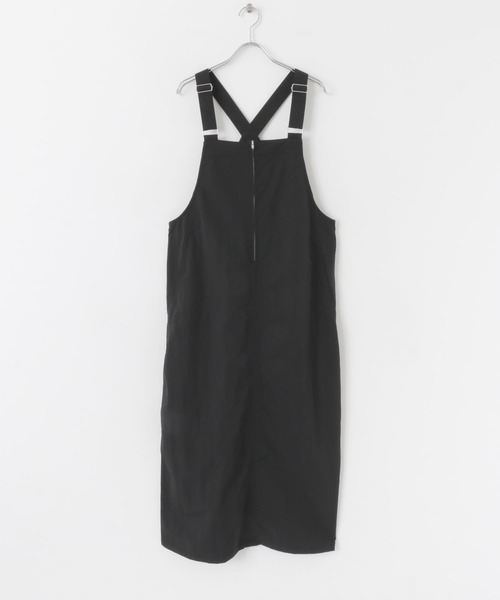 URBAN RESEARCH Sonny Label（アーバンリサーチサニーレーベル）の「ナイロンタフタジャンパースカート（ジャンパースカート・レディース・ライトカーキ/ブラック・FREE）」の20枚目の写真