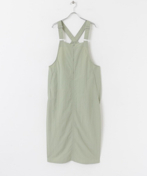 URBAN RESEARCH Sonny Label（アーバンリサーチサニーレーベル）の「ナイロンタフタジャンパースカート（ジャンパースカート・レディース・ライトカーキ/ブラック・FREE）」の21枚目の写真