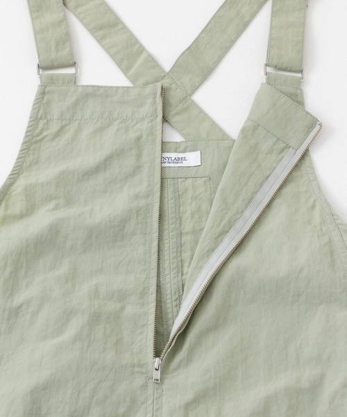 URBAN RESEARCH Sonny Label（アーバンリサーチサニーレーベル）の「ナイロンタフタジャンパースカート（ジャンパースカート・レディース・ライトカーキ/ブラック・FREE）」の22枚目の写真
