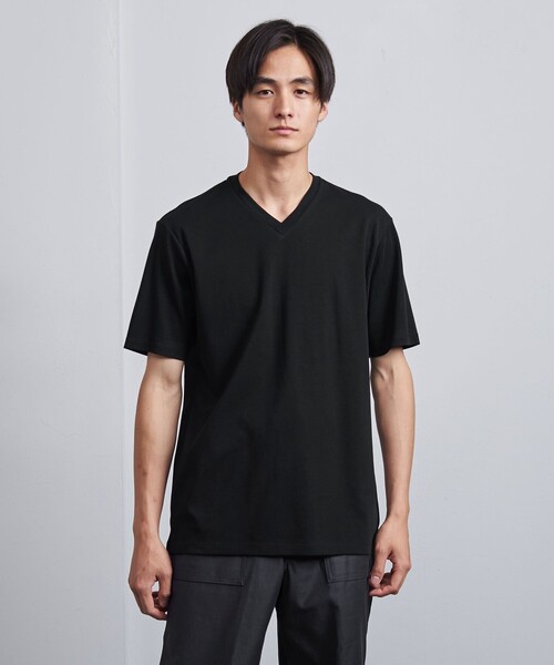 ベーシック スムース Vネック Tシャツ（Tシャツ/カットソー）｜UNITED ARROWS（ユナイテッドアローズ） 6,811円