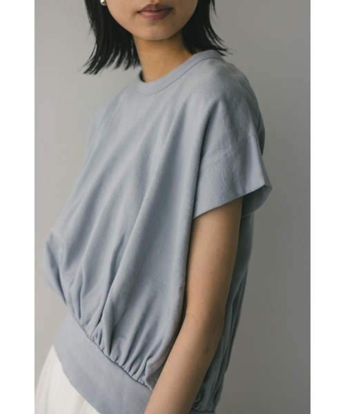 セール】ギャザーフォルムカットトップ（Tシャツ/カットソー