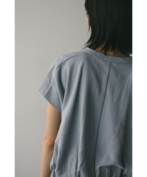 セール】ギャザーフォルムカットトップ（Tシャツ/カットソー