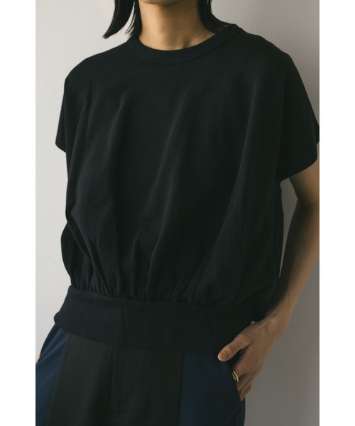 セール】ギャザーフォルムカットトップ（Tシャツ/カットソー