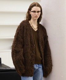 soerte | SUPER VOLUME SHAGGY KNIT CARDIGAN/スーパーボリュームシャギーニットカーディガン(カーディガン/ボレロ)