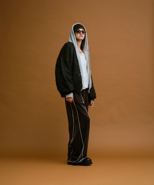 soerte（ソエルテ）の「SUPER VOLUME SHAGGY KNIT CARDIGAN