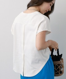 saloon | SALOON(サルーン)/ショートバック切り替えTシャツ(Tシャツ/カットソー)