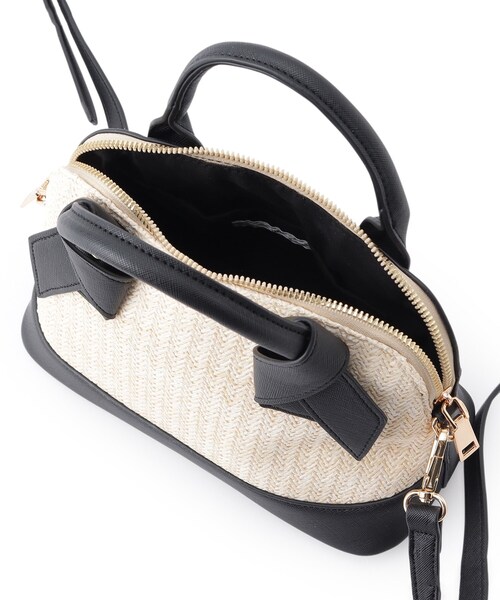 index（インデックス）の「◆雑材×合皮ブガッティ（ショルダーバッグ・レディース・ライトブルー/ブラック/ベビーピンク・00）」の19枚目の写真