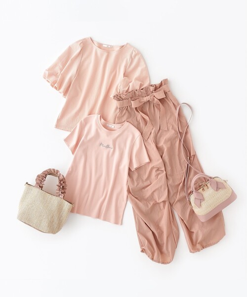 index（インデックス）の「◆雑材×合皮ブガッティ（ショルダーバッグ・レディース・ライトブルー/ブラック/ベビーピンク・00）」の20枚目の写真