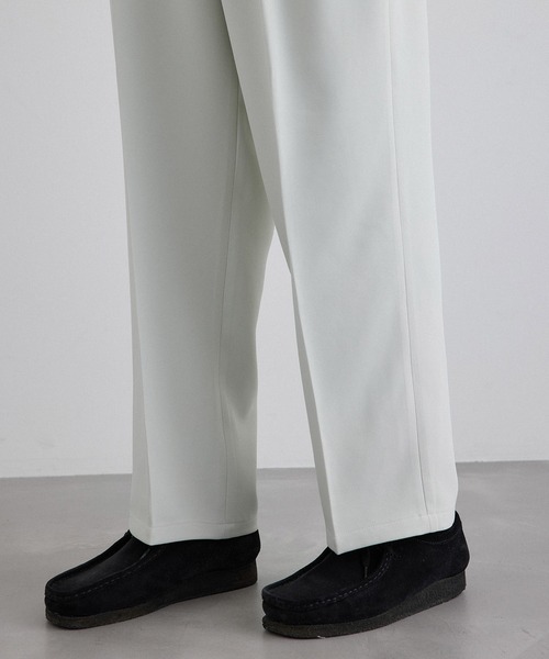 JUNRED（ジュンレッド）の「ライトスルー２タックワイドパンツ（スラックス・メンズ・ブラック/ホワイト系その他/ベージュ・L/S/M）」の13枚目の写真