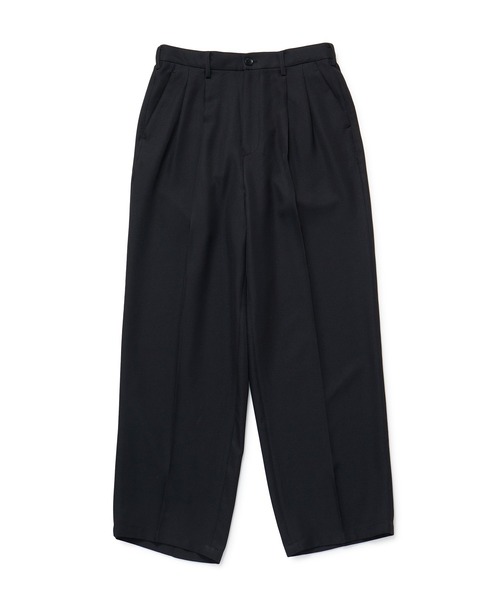 JUNRED（ジュンレッド）の「ライトスルー２タックワイドパンツ（スラックス・メンズ・ブラック/ホワイト系その他/ベージュ・L/S/M）」の14枚目の写真