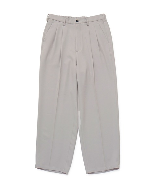 JUNRED（ジュンレッド）の「ライトスルー２タックワイドパンツ（スラックス・メンズ・ブラック/ホワイト系その他/ベージュ・L/S/M）」の16枚目の写真