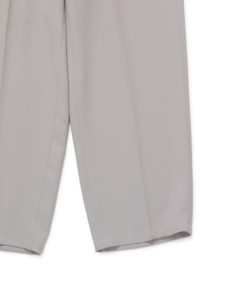 JUNRED（ジュンレッド）の「ライトスルー２タックワイドパンツ（スラックス・メンズ・ブラック/ホワイト系その他/ベージュ・L/S/M）」の9枚目の写真