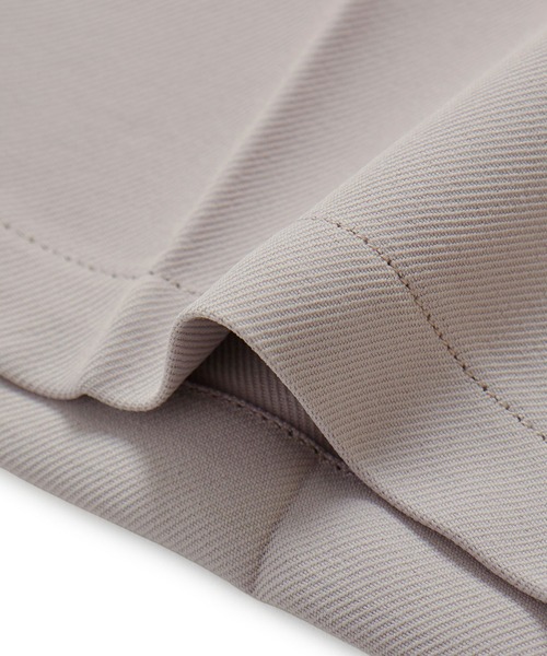 JUNRED（ジュンレッド）の「ライトスルー２タックワイドパンツ（スラックス・メンズ・ブラック/ホワイト系その他/ベージュ・L/S/M）」の10枚目の写真