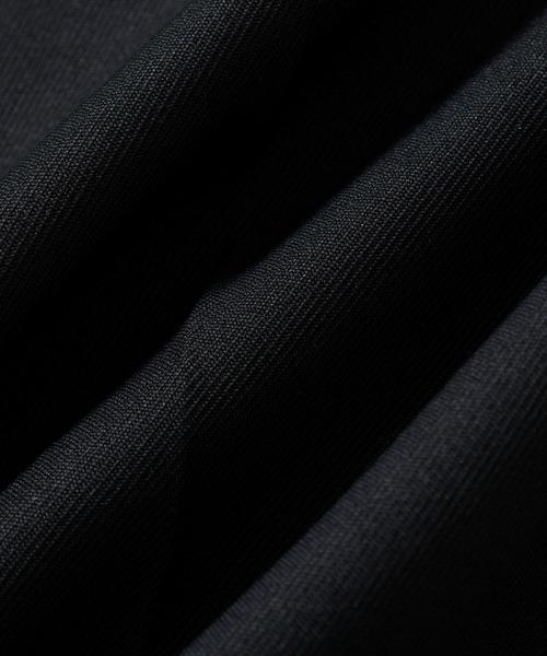 JUNRED（ジュンレッド）の「ライトスルー２タックワイドパンツ（スラックス・メンズ・ブラック/ホワイト系その他/ベージュ・L/S/M）」の4枚目の写真