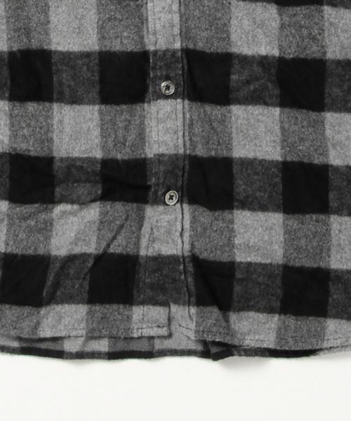 BEAMS（ビームス）の「◆BEAMS / ブロックチェック ミニレギュラーシャツ（シャツ/ブラウス・メンズ・ネイビー/グレー/ワイン・SMALL/MEDIUM/LARGE）」の21枚目の写真