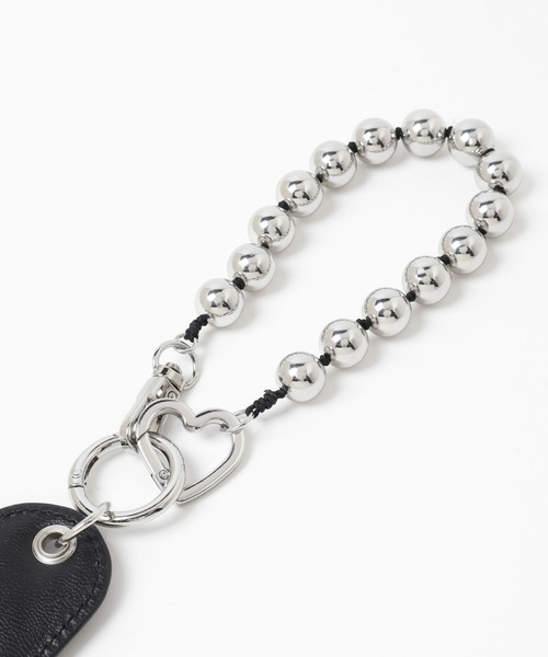 LOWRYS FARM（ローリーズファーム）の「ＦＬハートチャーム　 129566（キーホルダー・レディース・オフホワイト/ブラック/シルバー・FREE）」の20枚目の写真