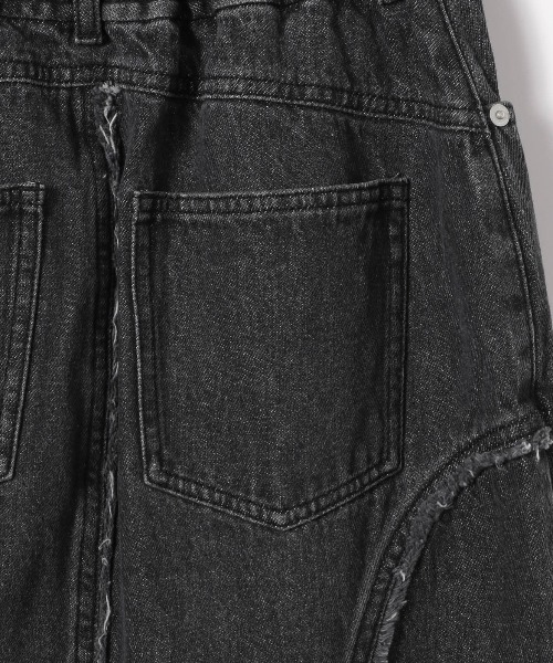 PAGEBOY（ページボーイ）の「フリンジデニムスカート（デニムスカート・レディース・ブルー/ブラック・FREE）」の17枚目の写真